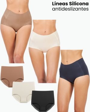 3 bragas culotte 3 colores